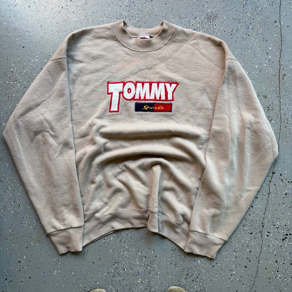 Vintage Tommy Hilfiger Tommy Sports Sweatshirt Crewneck Pullover Sweatshirt